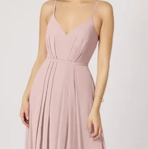 Azazie Everest bridesmaid dress dusty rose